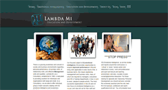 Desktop Screenshot of lambda-mi.com