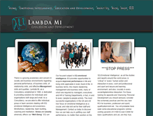 Tablet Screenshot of lambda-mi.com